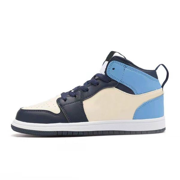 

designer kids shoes 1 jumpman high og 1s basketball black blue sneakers trainers youth baby boys basketball infants trainers toddler