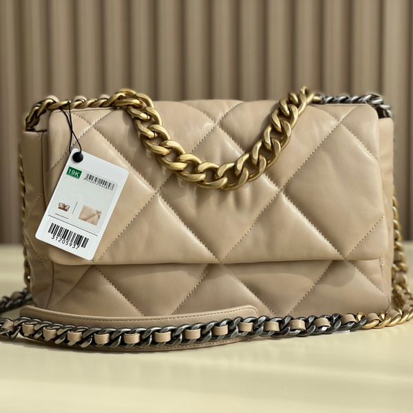 

10a designer bag goat skin flap purse gold and silver stitching chain handbags diamond lattice