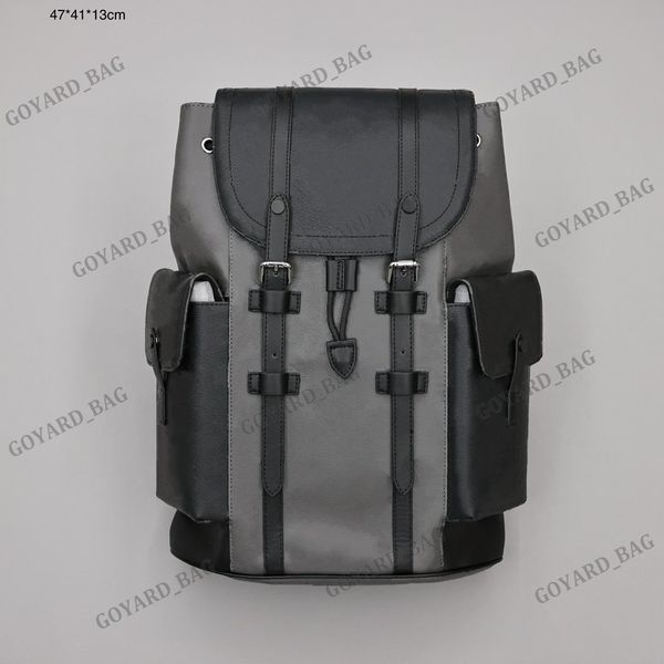 

chriser luxurys desinger backpack for men teenager trendy backbag schoolbag womens travelling shoulder lapback pack canvas leather business