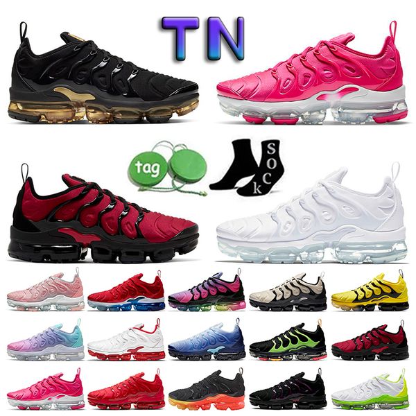 

fashion tn plus mens women trainers nikes running shoes triple white black gold hyper jade royal atlanta university blue women breathable sp