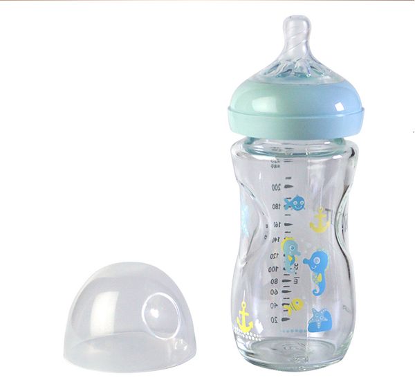 

baby bottle s original natural glass feeding 8 oz 240ml 1m hippocampus 230303