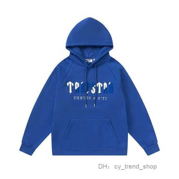 

men's hoodies & sweatshirts blue trapstar hoodie men women 1 version towel embroidered pullover cloes 28, Black