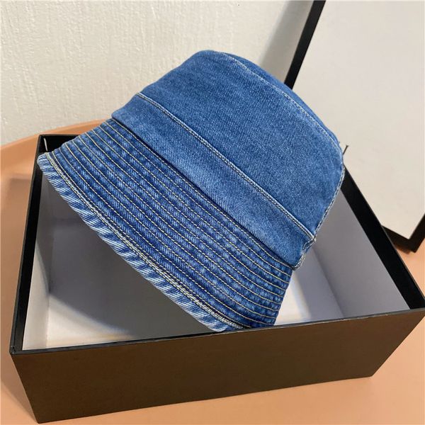 

wide brim hats bucket hats denim fashion bucket hat mens and womens spring washed retro fisherman hat summer outdoor personalized sunscreen, Blue;gray