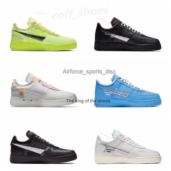 

2023 ogmens moma mca af1 casual running shoes remd etalic silver volt 2.0 low black and green one off designer sports us kn01