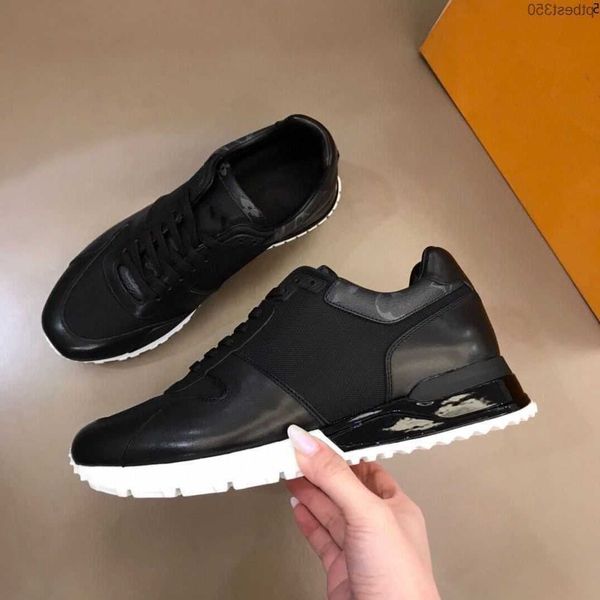 

luxury designer 2023ss spring men shoes breathable moisture edition fashion sports leisure portable board running us38-4 tps8, Black