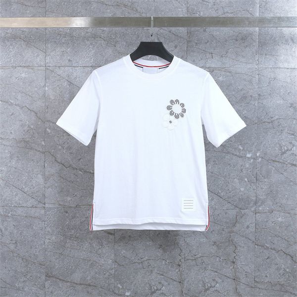 

2 luxury tshirt men s women designer t shirts short summer fashion casual with brand letter designers t-shirt#421, White;black