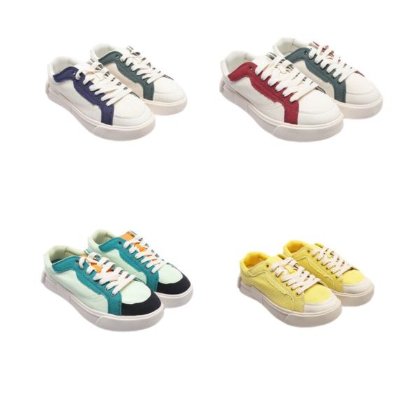 

new summer canvas shoes women's flat casual shoes men's breathable skate shoes outdoor fashionable couple's shoes splice spor