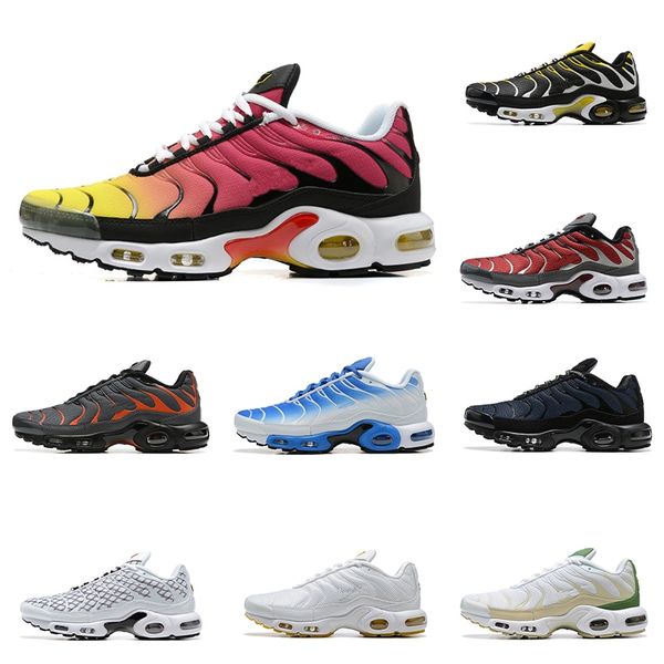 

2023 men women running shoes tn plus 3 terrascape triple black white unity atlanta hyper sky blue fury jade mint green mens trainers outdoor
