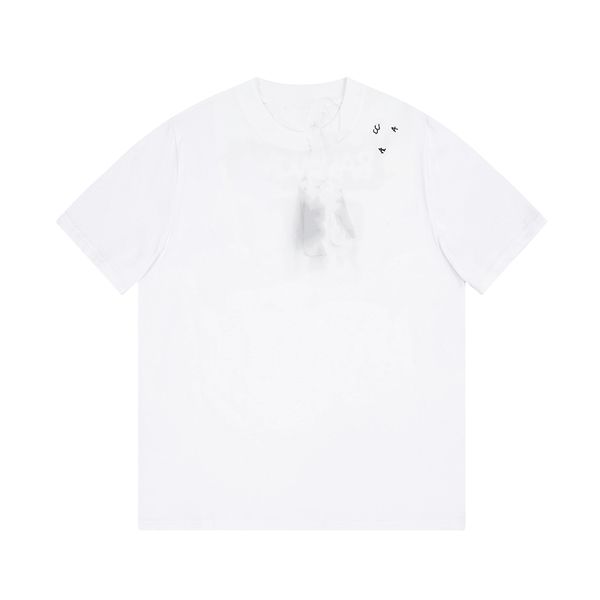 

men's t-shirts fashion men t-shirt 2023 ggity new cotton soft wrinkle resistant printing letters casual student couple short lining 021, White;black