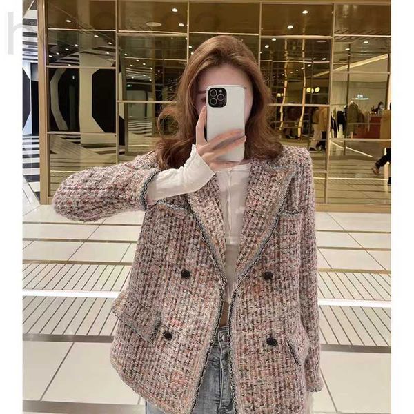 

women's jackets designer western suit jacket new autumn winter coat tweed casual spring elegant birthday gift valentine's day chri, Black;brown