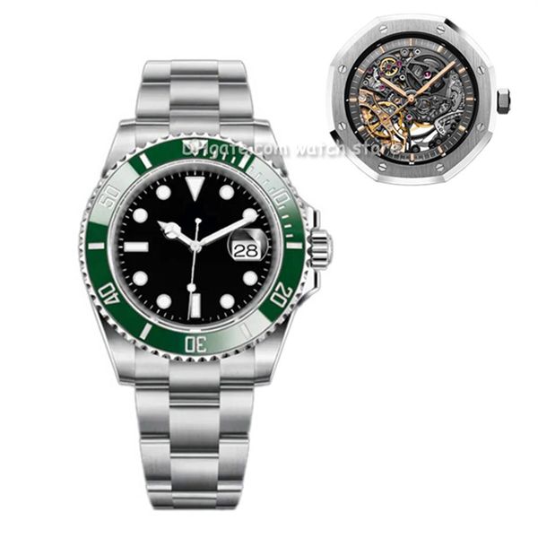 

watchbr-u1 42mm mens automatic mechanical watch luminous waterproof classic retro industrial style business fashion stainless stee229y, Slivery;brown