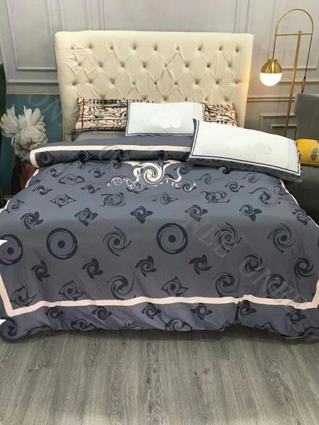 

new tide brand four-piece cotton four-piece high-end digital printing cotton quilt set sheet