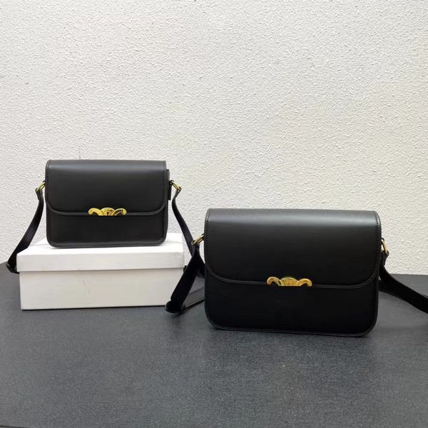 

designer bag triumph smooth cowhide women's shoulder bag fashion designer cross-body bag gold chain shopping bag tote purse