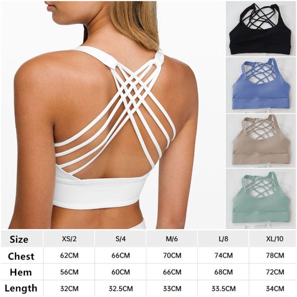 

l-btdd0602 underwear women yoga outfits summer jogging vest girls running close-fitting sport bra ladies sleeveless sportswear gym exercise