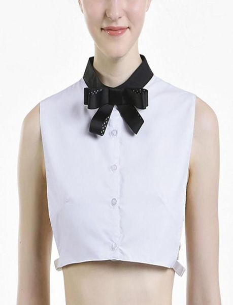 

neck ties 2021 fake collar bowknot decorated wild spring sweater collar12855115, Blue;purple