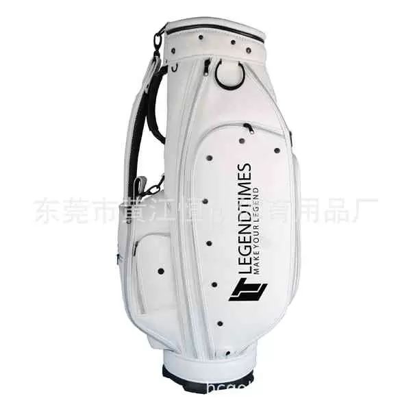 

japan and south korea customized golf bag golf bag material pu anti splash standard ball bag, Black;red