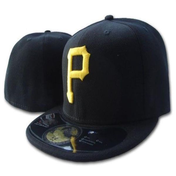 

2021 new men's pittsburgh fitted baseball hats in red color city name under the flat brim sports team closed caps one piece238o, Blue;gray