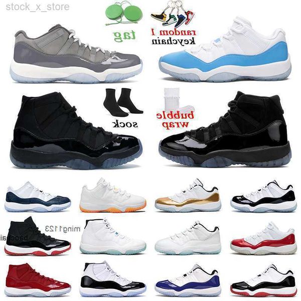 

2023 casual men women 11s basketball shoes cool grey concord low cherry closing ceremony outdoor mens sports trainer size 5.5-13 88uc, Black