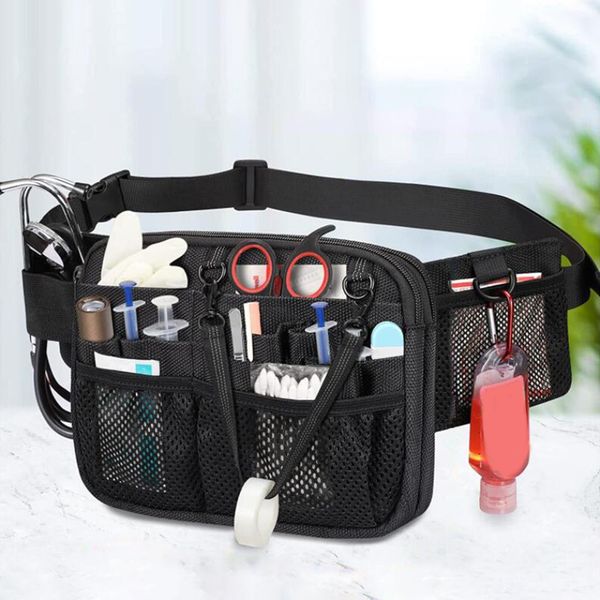 

waist bags nurse fanny pack stethoscopes durable emergency supplies gear pocket multiple pockets tool bag vet 230306
