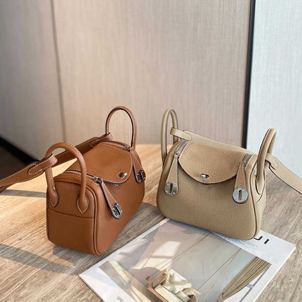 

lindys bags bags classic leather women's bag togo leather mini doctor's head shoulder bag pillow ayw