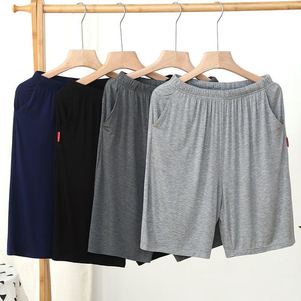 

men's shorts homme short s jogging casual sweatpant size 6xl breathable home shorts beach solid cotton striped panties 230306, White;black