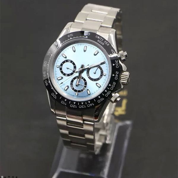 

automatic watch fashion watches for mens classic brand waterproof wristwatches folding buckle 40mm satch stainless steel mechanical dhgate w, Slivery;brown