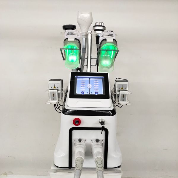 

beauty items 360 cryolipolysis slimming machine 5 in 1 40k cavitation rf lipolaser pad cryo machine