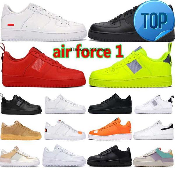 

2023 og 1sboots af1 shadow men women running shoes valentines day pastel triple white utility black pale, Black;pink