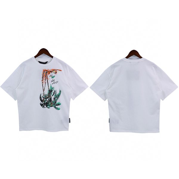 

men's plus tees & polos round neck embroidered and printed polar style summer wear with street pure cotton 12t2d, Black;brown