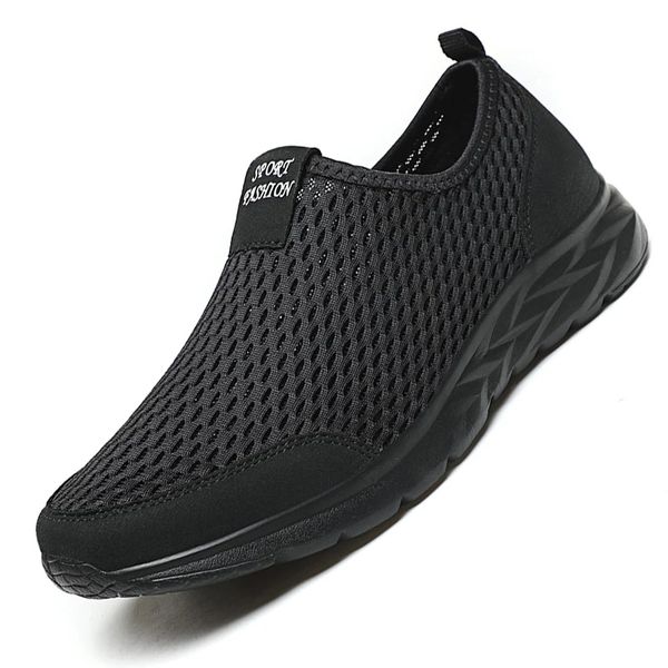 

dress shoes vulcanize shoes men sneakers breathable men casual shoes non-slip male loafers men shoes lightweight tenis masculino wholesale 2, Black