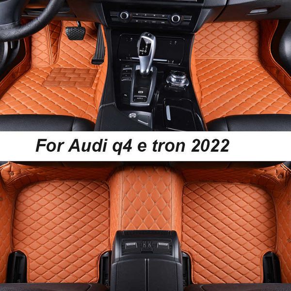 

car floor mats for audi q4 e tron 2022 dropshipping center auto interior accessories leather carpets rugs foot pads r230307