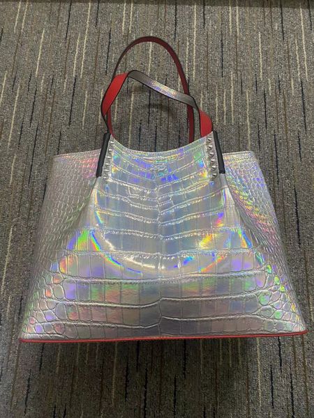 

women shoulder bags genuine leather luxury black white handbag rivets color bottoms wallets spikes bow crossbody designer messenger bag