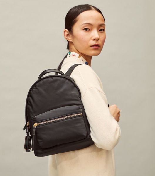 

women nylon school bag backpack casual large capacity zipper daily backpack teenager bag high quality