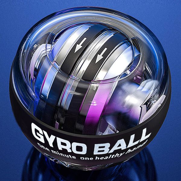 

power wrists led gyroscopic ball autostart range gyro wrist ball arm hand muscle force trainer fitness equipment 230307