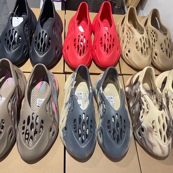 

2022 fashion bone mens women slippers sandals mx mineral blue mx sand grey eva rubber onyx ochre white pure resin foam fashion slipper, Black