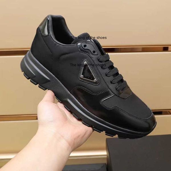 

2023 og couple sports prax 1 sneakers shoes for men re-nylon chunky rubber lug sole man runner casual walking wholesale outdoor trainers, Black