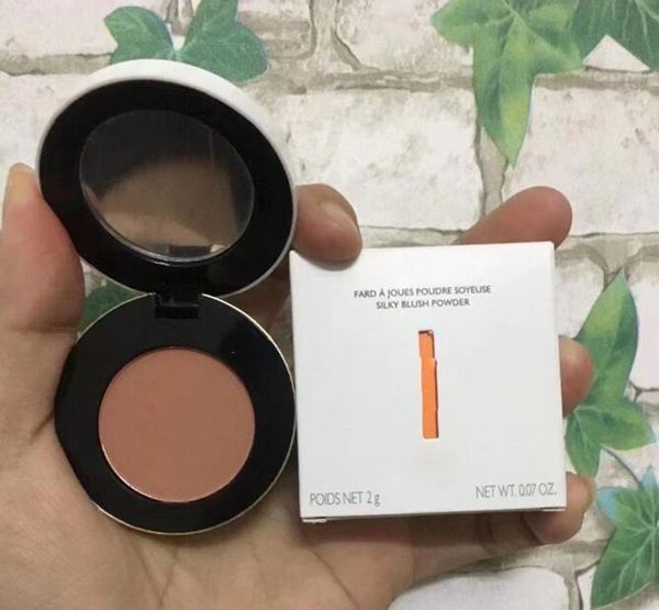 

silky blush powder 9 colors makeup palette 2g blush fard a joues poudre soyeuse