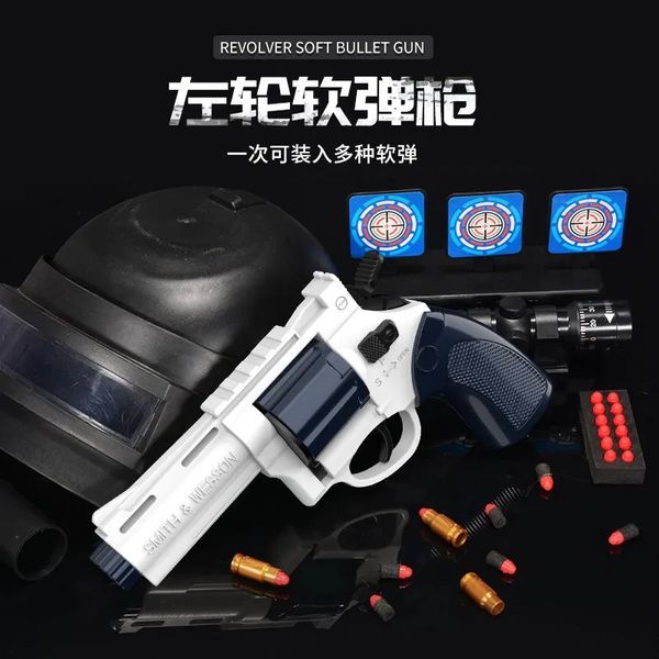 

toy gun revolver pistol soft bullet manual toy gun pistola zp5 shooting handgun with bullets for adults kids children shooting