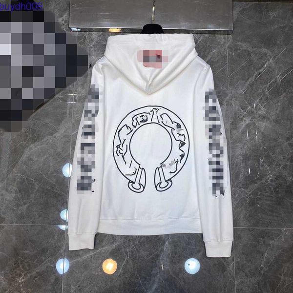 

sfhm men's and women's hoodies fashion brand ch autumn and winter collection mf0j, Black