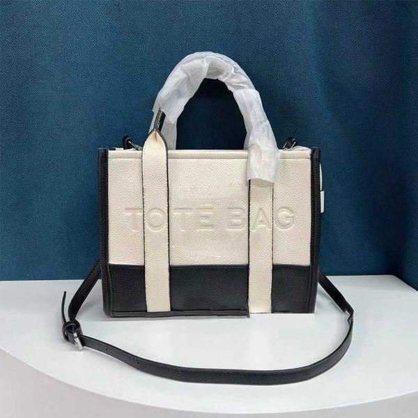 

large capacity tote bag 2023 new europe and the united states simple print letter handbag retro fashion shoulder women's bag