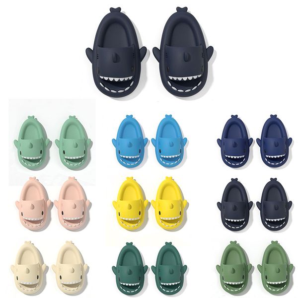 

kids slides slippers women fashion summermen designer sandal beach waterproof shoes outdoors indoor sneakers slip on bury835, Black