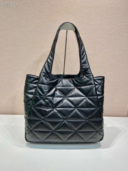 

new shopping bag luxury designer women's bag fashion sheepskin rhombus handbag large size handbag one shoulder beach bag wandering bag