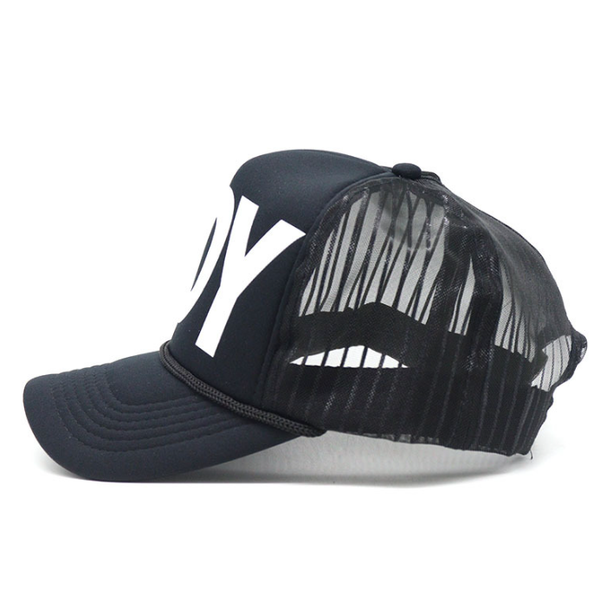 

summer mesh hat couple hip hop letter printing baseball cap contrast color sun hat outdoor sports mesh hats, Blue;gray