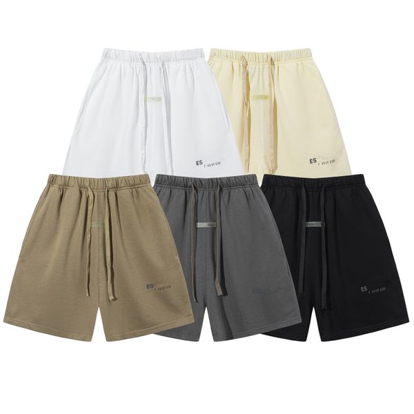 

men's shorts ess men's summer casual shorts fashion hip-hop letter printed pants and wo loose jogging asian size m-2xl, White;black