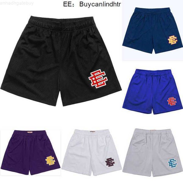 

men's shorts luxury fashion ee eric emanuel basic new york city skyline men women jog pants casual loose fitness short muscle sports pn, White;black