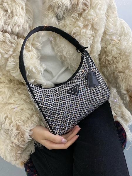

with drill blingbling hobo alar bag ladies fashion personality