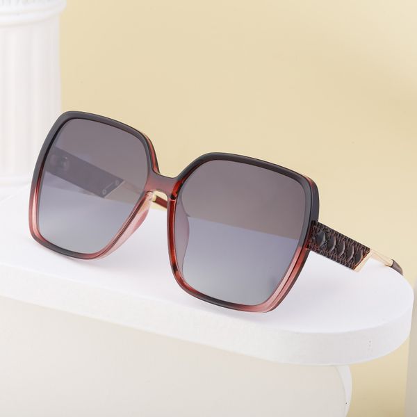 

luxury desihner sunglasses polaroid lens mens women goggle senior fashion eyewear for women sun glasses frame vintage metal uv 400 sun glass, White;black