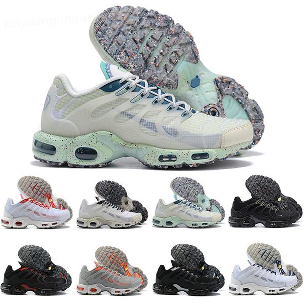 

running shoes mens trainers sports sneakers triple black white hyper sky blue fury jade laser wolf grey outdoor 2022 men women tn plus 3 ter