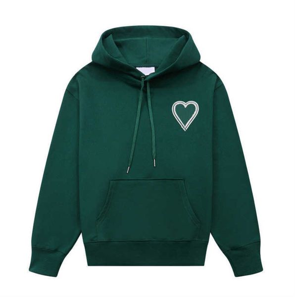

designer womens hoodie amii pink hoodie female sweatshirt streetwear jackets designers tracksuit hoodys pullover long sleeve embroidery, Black