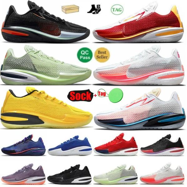 

zoom gt cut 1 running shoes 2023 grinch crimson ghost think pink sneakers with box